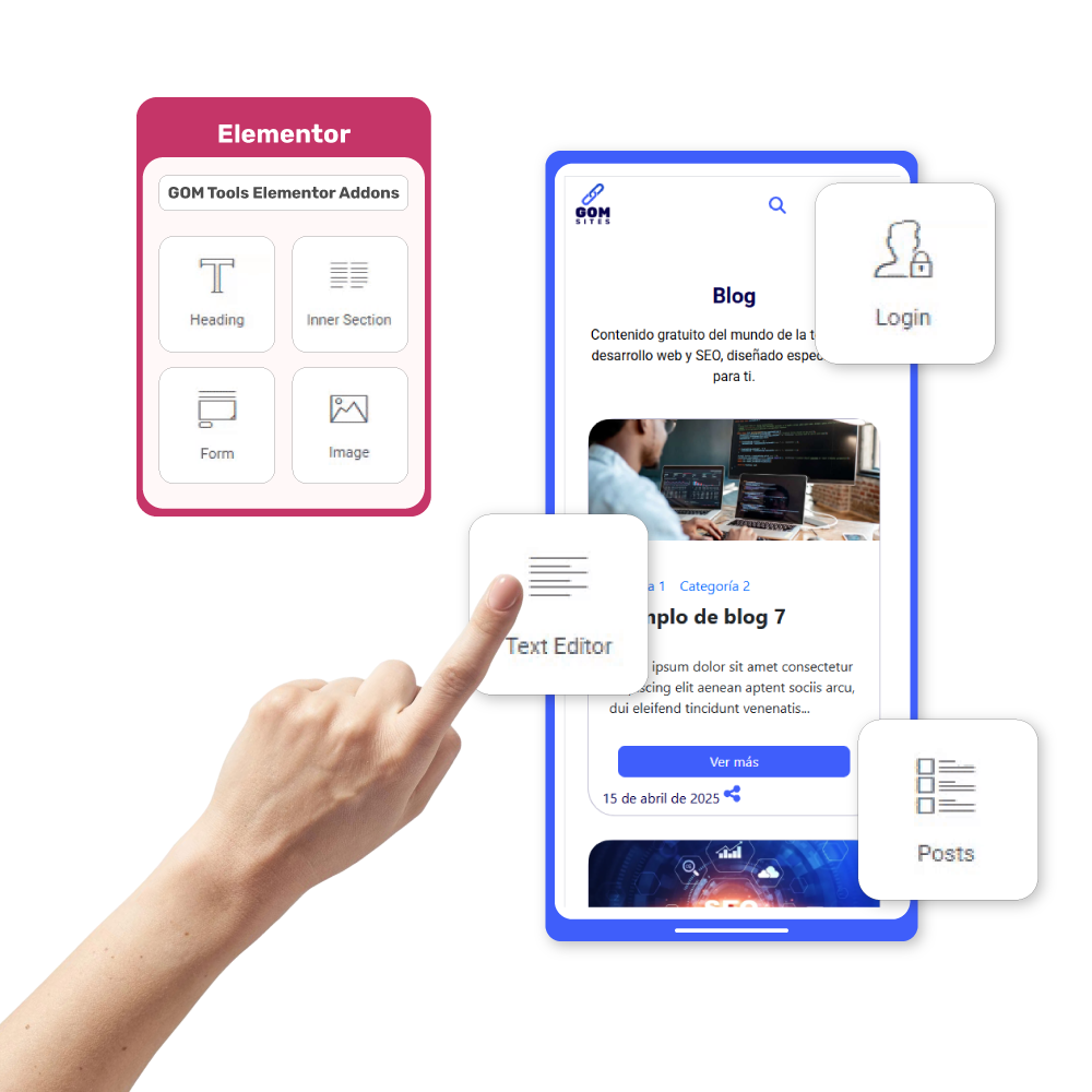 gom tools elementor addons